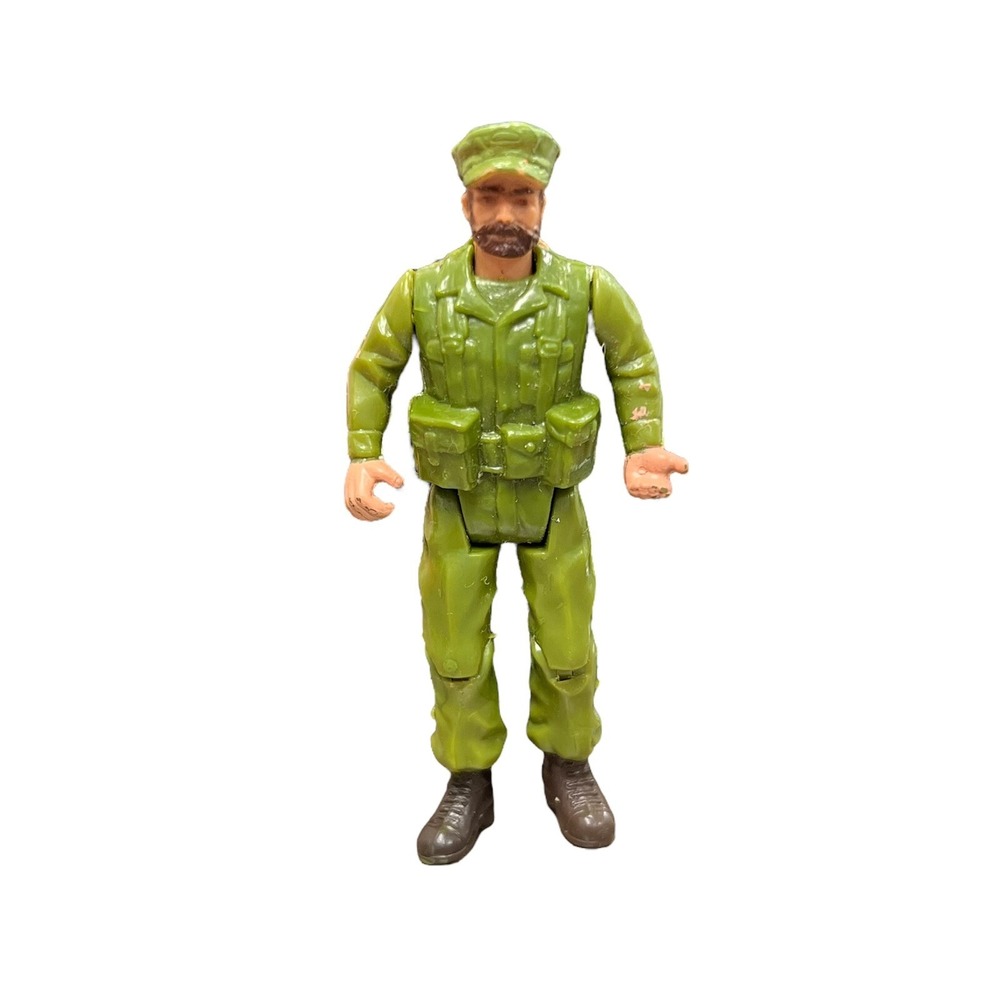 Vintage 1981‎ SGT. ROCK GREEN SOLDIER RANGER 3.75" Action Figure - 594